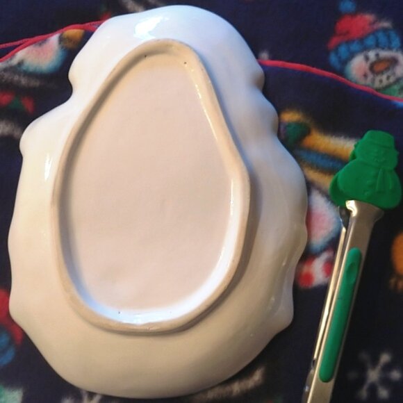 EUC Vintage Christmas Snowman Plates & Placemats Bundle + - Picture 2 of 7